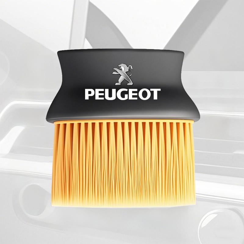 Car Cleaning Soft Brush Seat Gap Air Outlet Dust Tool For Peugeot 206 307 308 3008 207 208 407 408 4008 508 2008 5008 301 205