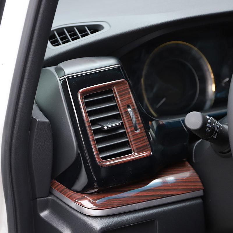 Peach Wood Carbon Fiber Interior Mod Kit for 16 Elysion: Steering Wheel & Console Switch