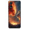 For TCL 505 503 403 50SE Case Domineering TPU Silicone Hard Shell For 50SE T509K 503 403 Coque Lion Dragon Tiger Bumper Fundas