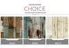 Industrial Retro Faux Wood Grain Self-Adhesive Wallpaper with PVC Backing
