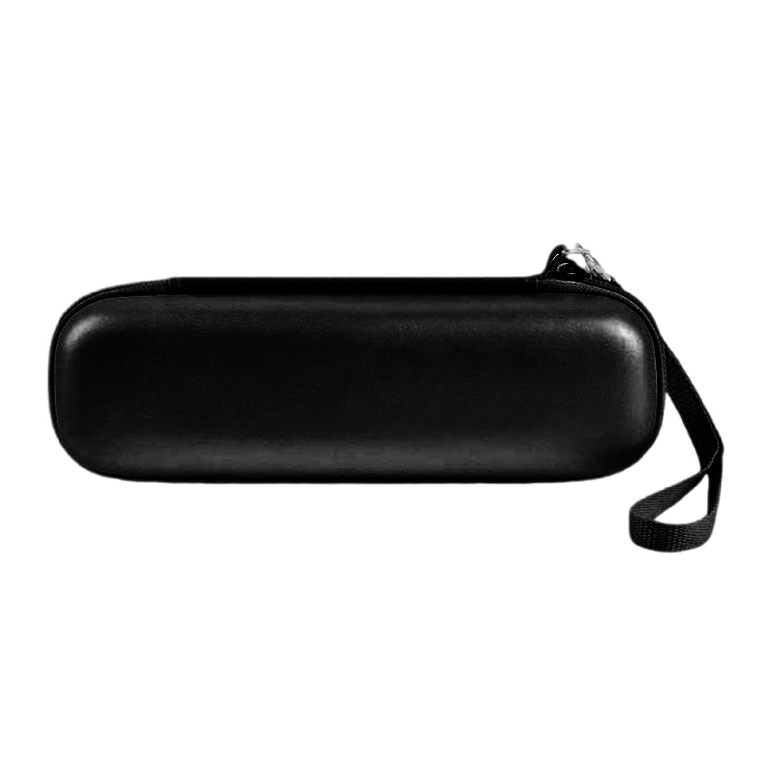 

Дорожный футляр для электрической зубной щетки для безопасного хранения, портативный жесткий корпус, органайзер для головок и аксессуаров зубной щетки чёрный