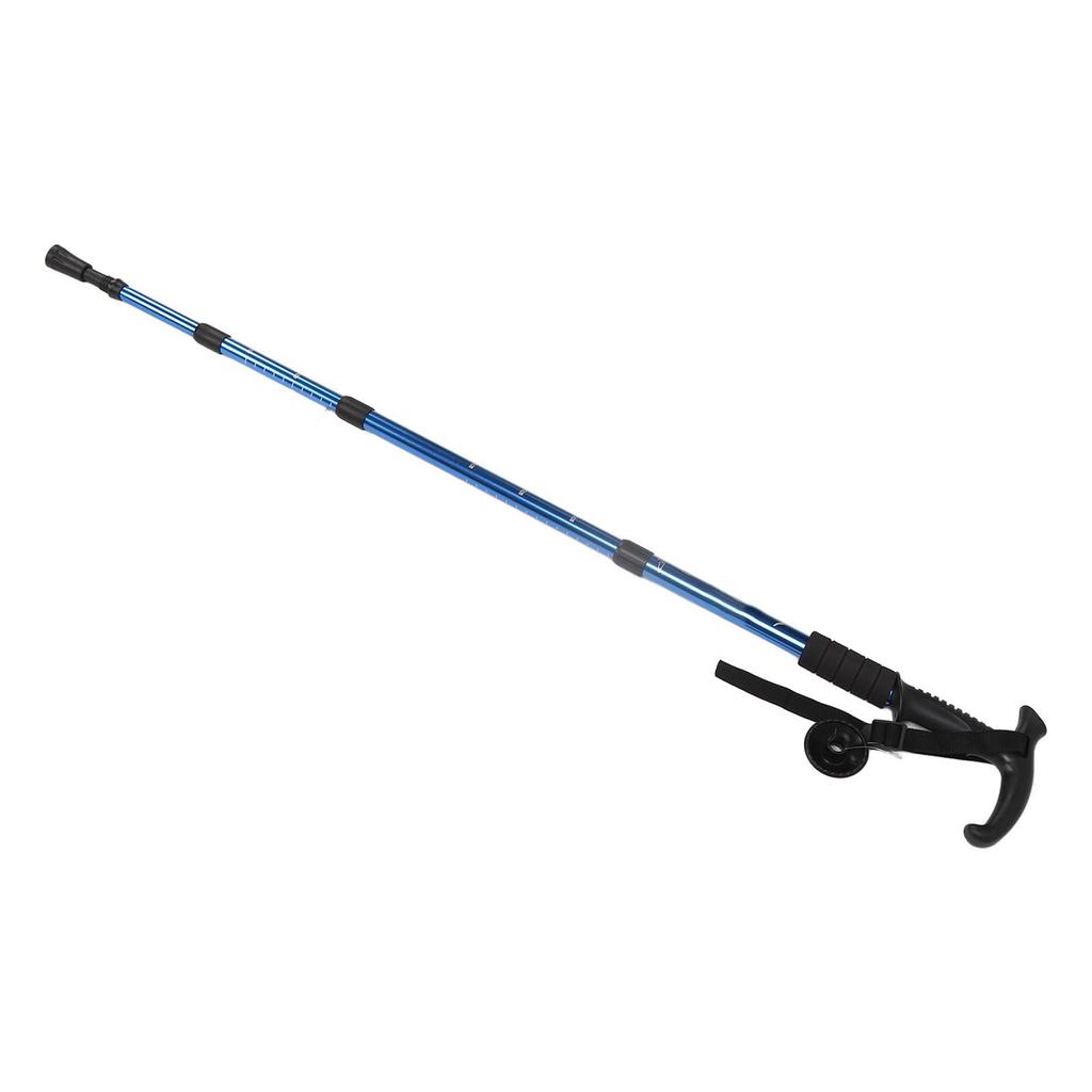 Telescopic Walking Stick Professional Aluminium Alloy Shock Absorption   Hiking Poles for Outdoor Hiking Camping