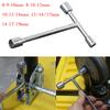 Chrome Vanadium Steel 3 Way Socket T Handle Wrench Tri-fork Tool