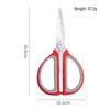 Ruhan Stainless Steel Multi-function Household Scissors