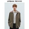 UR Men's Autumn Retro Loose Fit Long Sleeve Button Shirt