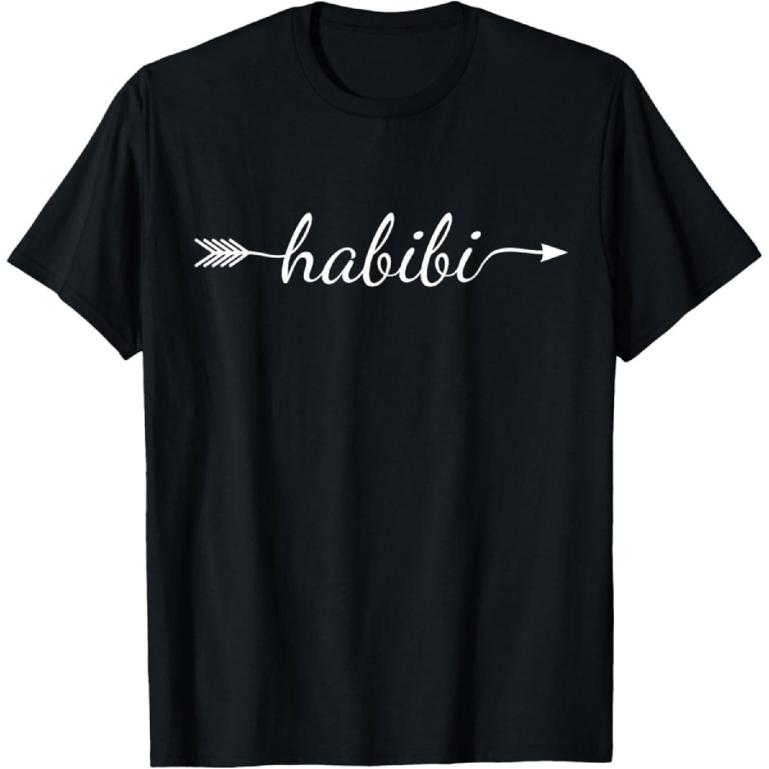 Habibi Love Cupid Arrow Romantic Funny Arabic T-Shirt T-Shirt XXXXXL