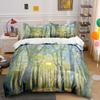 Trees and Swirling Lights. Bedding Sets Duvet Cover Sets Duvet Covers Pillowcases(1 * Duvet Cover 2 * Pillowcases, Without Duvet Insert)