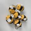 Cotton Cute Keychain 3D Crochet Handmade Animal Keyring Handbag Bag Purse