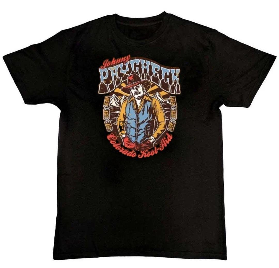 Rare Johnny Paycheck Graphic Print Unisex Mens T-Shirt S M L XL 2 3 4 XL M