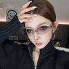 Frameless Star Sunglasses Y2k Ladies Vintage Trimmed Metal Sunglasses