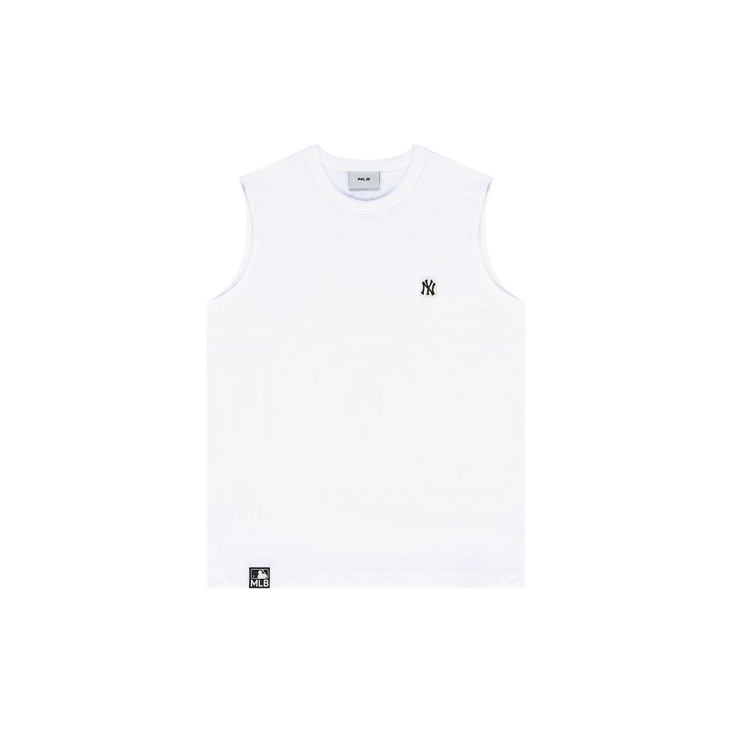New MLB Mlb Base Logo Tank Tops Unisex White 3ATK01023-50WHS