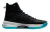 Li Ning YuShuai 13 Boom Cushioning Slip Resistant High Top Performance Basketball Shoes Men's Black Blue ABAP065-1