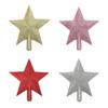 2Pcs Shimmering Star Tree top Ornament Glittering Star Tree top Accent For Small Christmas Tree Embellishment