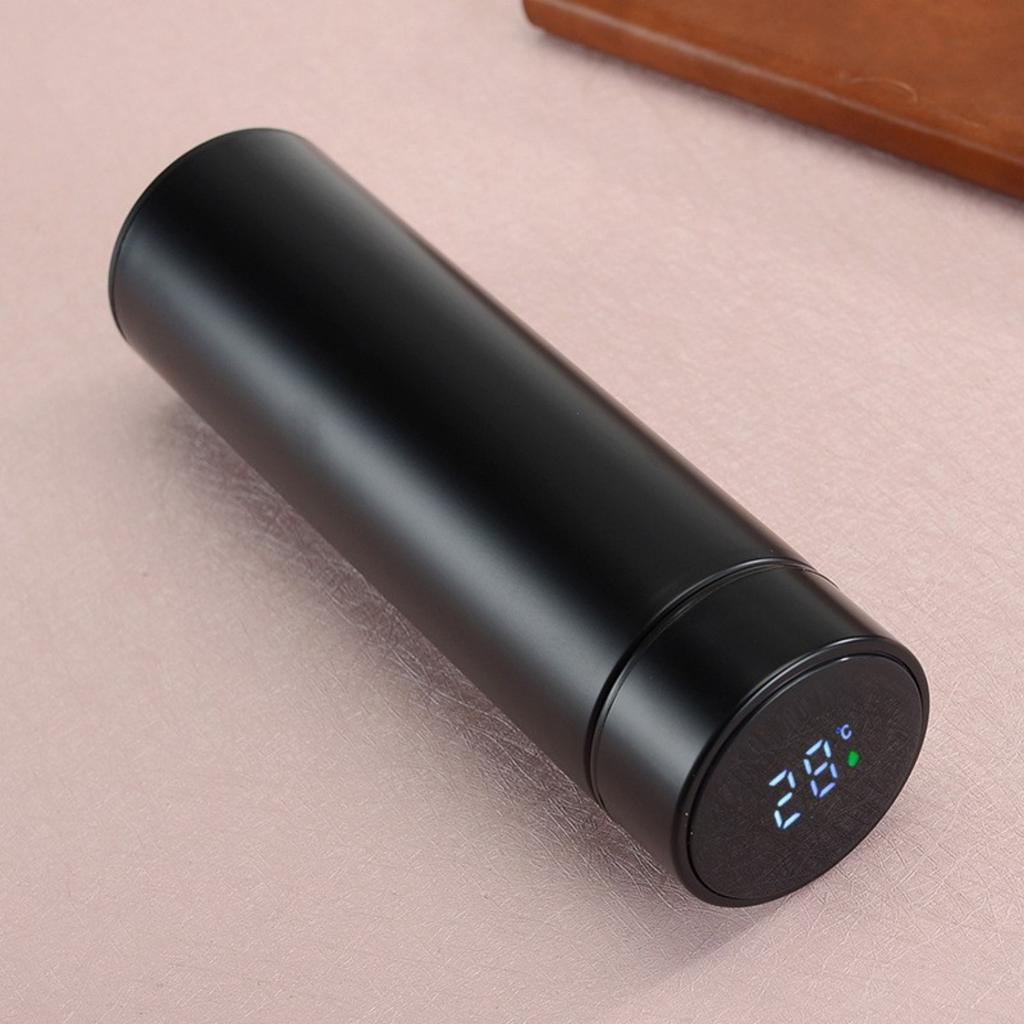 500ML Temperature Display Thermos Cup Stainless Steel Thermos Bottle Outdoor Vacuum ulated Cup Father's Day Gift