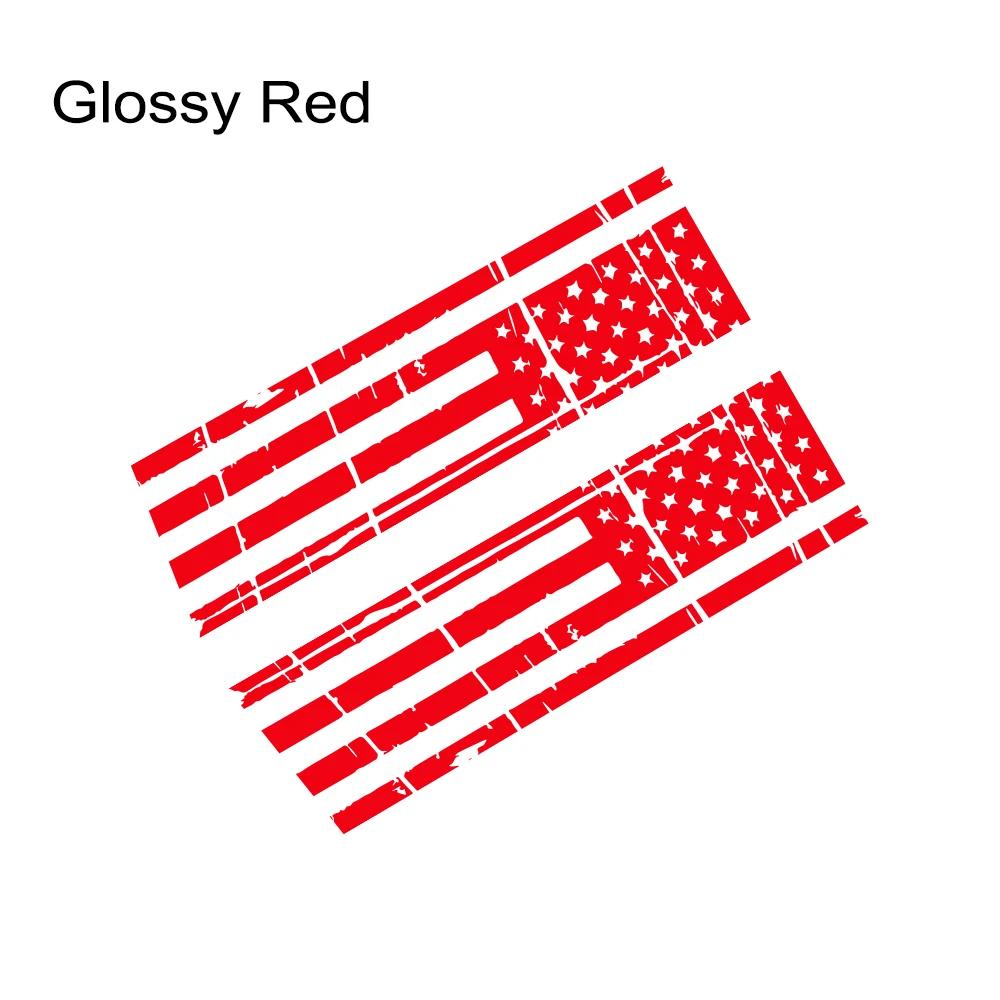Car USA Flag Sticker For Ford Ranger F150 Toyota Hilux Dodge RAM Isuzu Dmax GWM Cannon Pickup Universal Splsh Flag Decor Decal