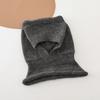 Ear Protection Baby Balaclava Hat Solid Color Knit Cap Scarf New Winter Toddler Hat  Boy Girl