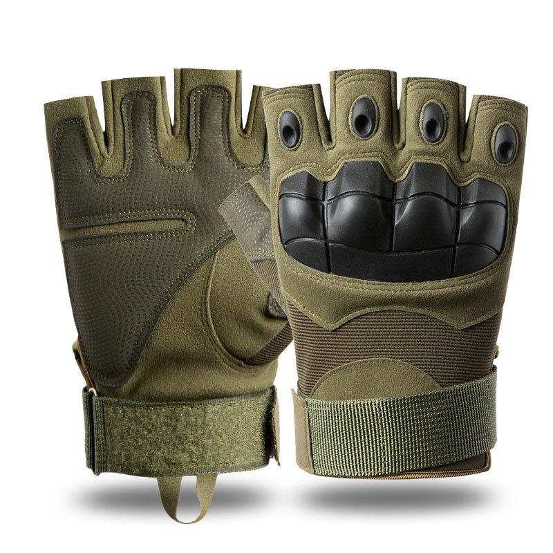 Half Finger Tactical Gloves Men and Women Fighting Boxing Outdoor Cycling Motorcycles Sports Fitness Non Slip and Wear Resistant