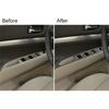 Carbon Fiber Interior Car Windows Control Lifting Panel Trim Cover Frame Sticker For Infiniti G37 SEDAN 2010-2013 Auto Accessori