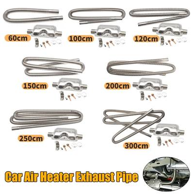 60/100/120/150/200/250/300 cm Vzduchové nezávislé kúrenie Súprava výfukového potrubia z nehrdzavejúcej ocele pre vzduchové diesely