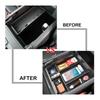 Center Console Organizer for Ford F150 2025 2025 2025 2025 Armrest Car Storage ABS Accessories Storage Insert Tray Secondary Box