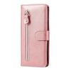 Zipper Wallet Case for Infinix Smart 8 Plus/Smart 8 Pro 4G/Smart 8 4G/Hot 40i/TECNO Spark 20/Spark Go 2024 4G Leather Cover