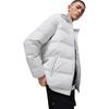 Li Ning Wade Series Hot Pot Down Jacket Waterproof Hooded Warm Men Jacket Chuan-Stone-Gray AYMT163-4