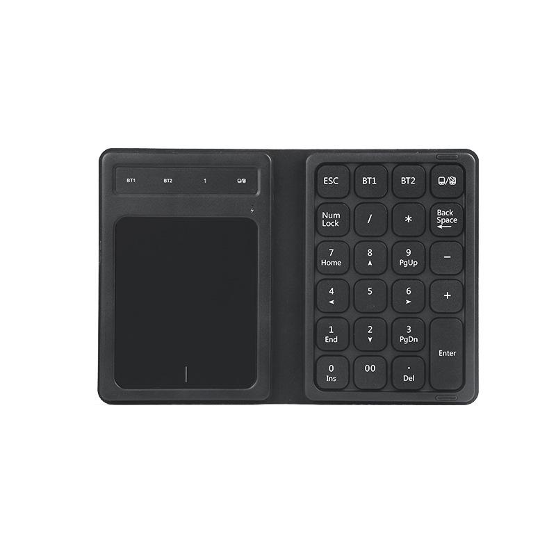 

DF003 Touchscreen Foldable Leather Case with Wireless Keyboard for Mobile, Computer, and Accounting Use