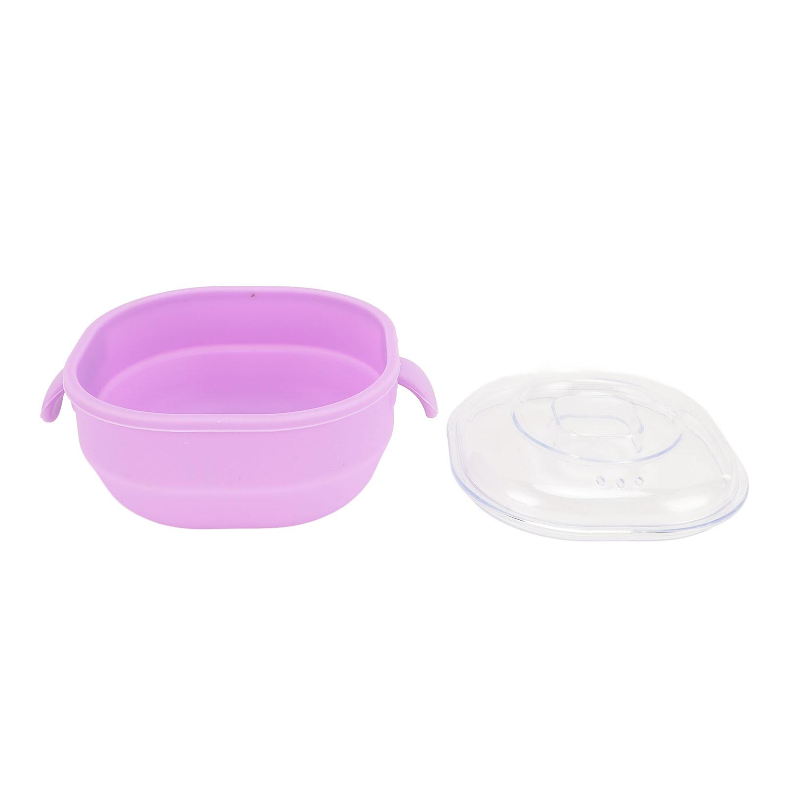 

100W Electric Hot Wax Warmer Machine for Hair Removal 400ml Wax Heater Folding Silicone Pot Non Stick Easy to Clean