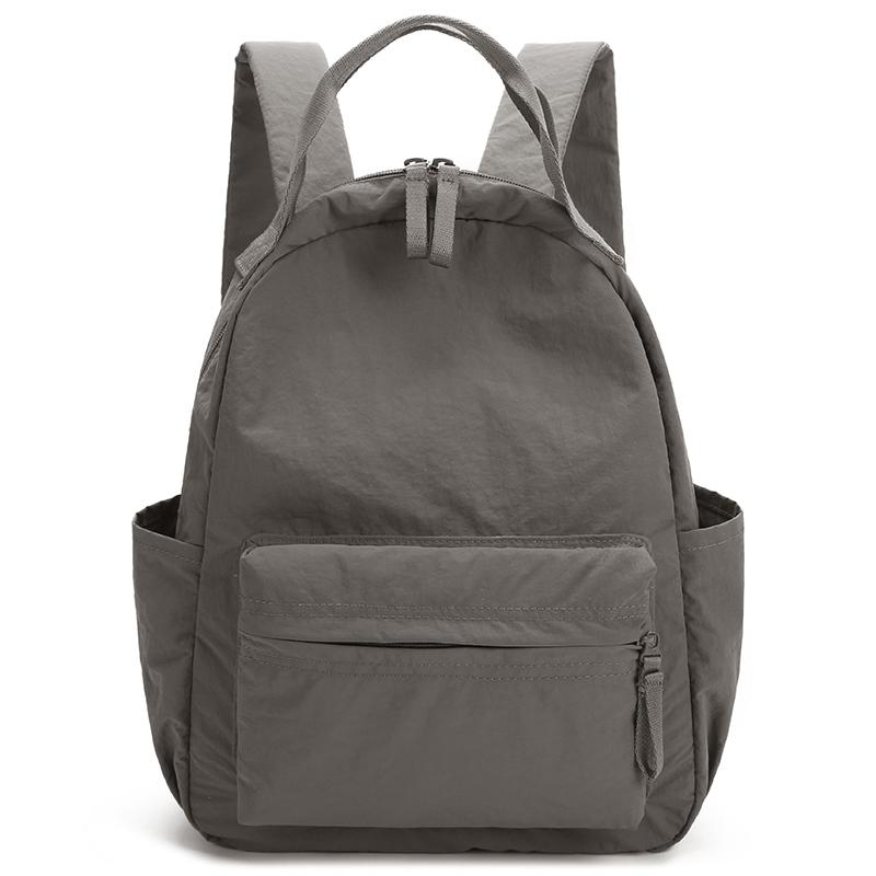 Stylish Minimalist Women's Backpack Durable Nylon Casual Backpack Unisex Large Capacity Commuter Backpack Lightweight Travel Bac