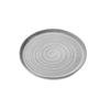 (2 Pack -Collins Grey Stoneware Round Salad Plate