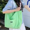 Korean Style Ins Fashi Nyl Shoulder Bag 2026 Spring Summer New Work Commute Casual Large Capacity Student Tote Bag