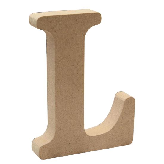 Volně stojící A-Z Dřevěná písmena abecedy k zavěšení Svatba Domácí Párty Dekor