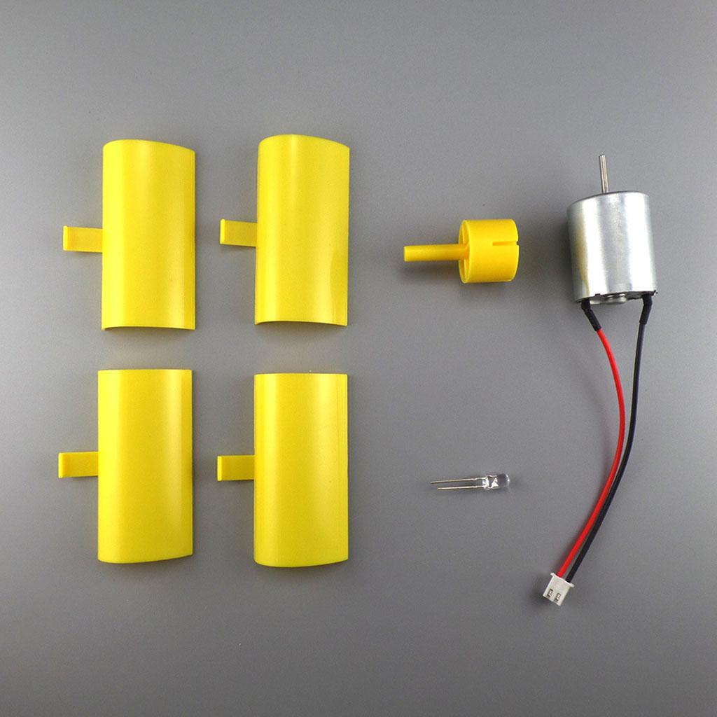 Small Motor Blades Generator for DIY Develop Children's Hands-on Ability and Develop Interests Education Experiment