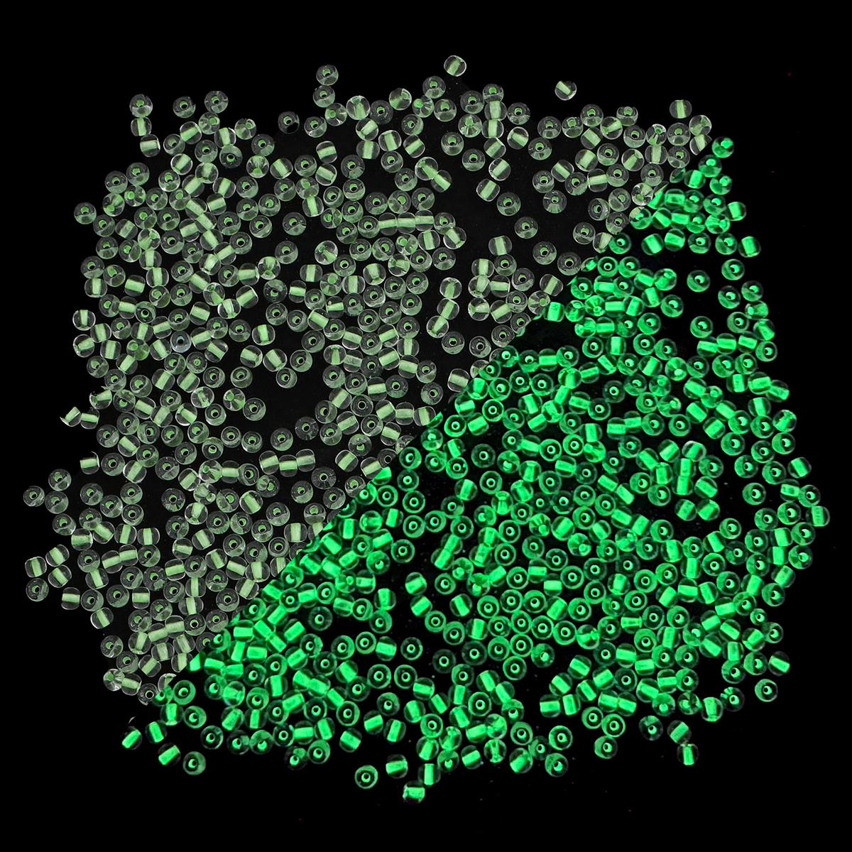 

150/220/660 шт. Высококачественные крашеные бусины-семена с люминесцентным эффектом, макаруны, матовые полированные стеклянные бусины для изготовления браслетов, ожерелий, аксессуаров для DIY-бижутерии 2mm 660pcs зелёный
