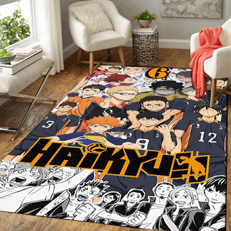 Haikyu Rug Floor Mat for Living Room or Bedroom Soft and Comfortable Carpet a Gift for Birthday and Holiday.NFF0928579
