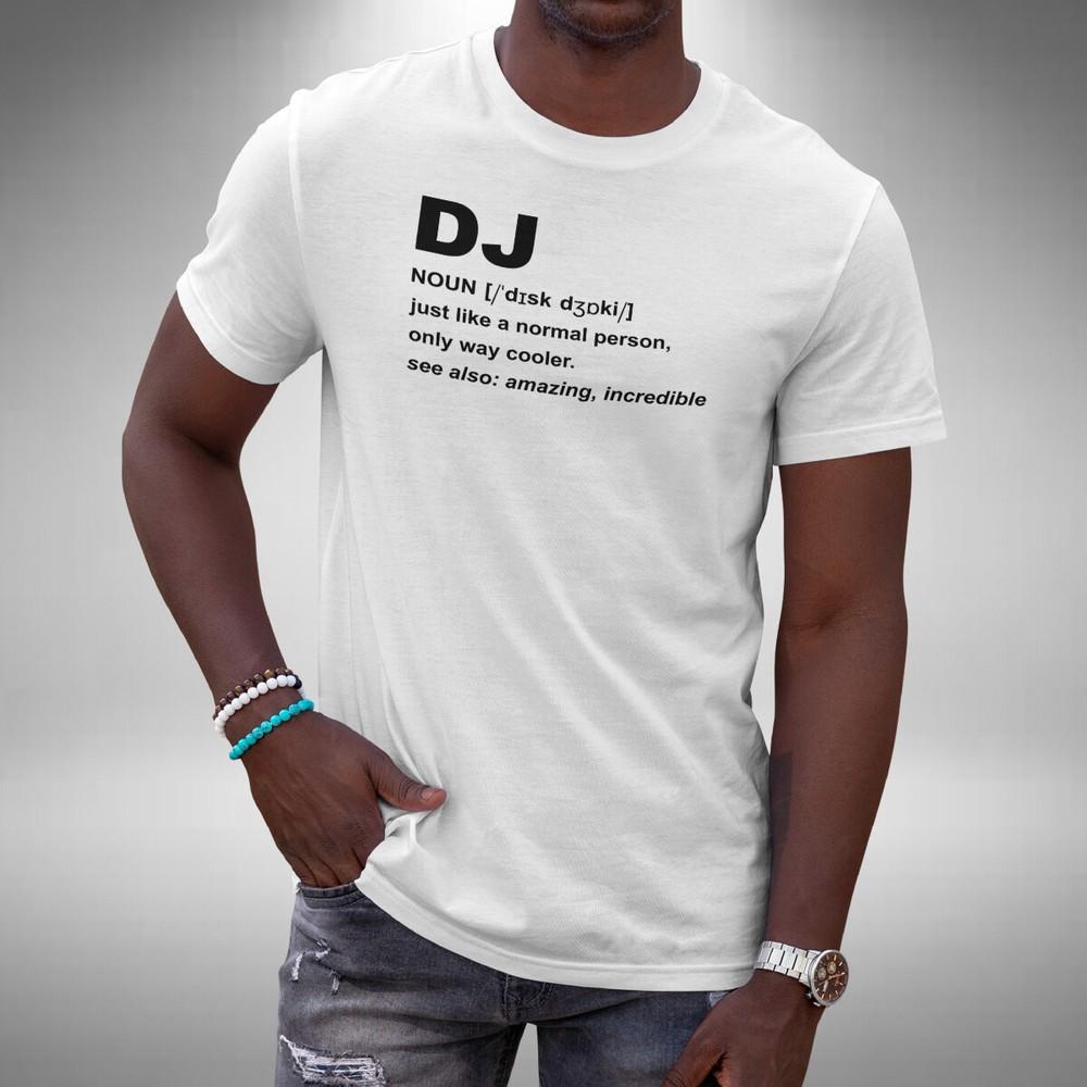 

DJ Noun T-Shirt Funny DJ Producer Music Dee Jay Disc Jockey Small to 5XL 2XL