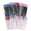 NEU 50 Stück Make-up Wimpernbürsten Einweg Kristall Augenbrauenbürste Diamantgriff Mascara Stäbchen Applikator Wimpernverlängerungswerkzeuge
