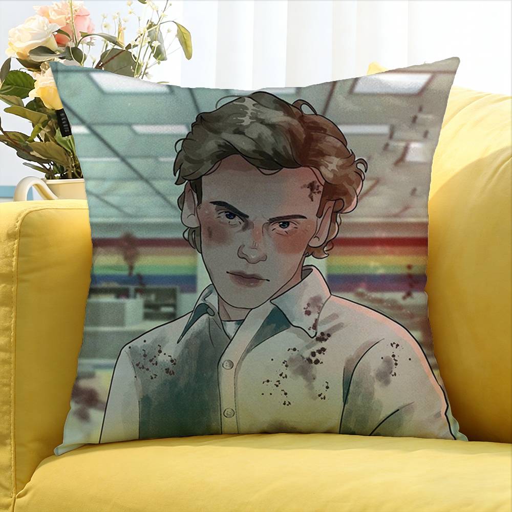 Actor JJamie Campbell World Various Sizes Square Pillow Case For Car Home Bedchamber Decor
