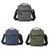 Mens Casual Messenger Bag With Waterproof Oxford Fabric For Daily Use