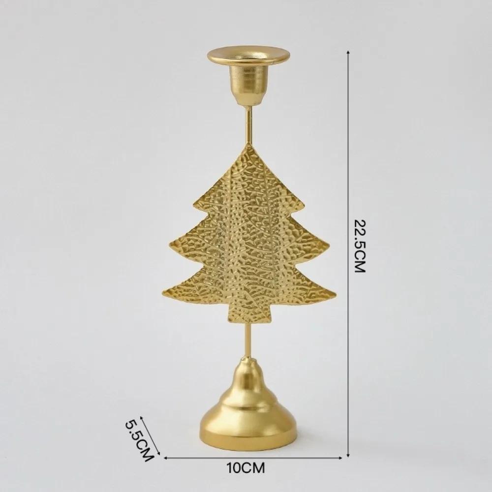 Modern Retro European Style Candlestick Holder Holder Decor Candlelight Dinner Props Iron Ornaments Candle Stand Bedroom