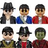 Blocos de Construção Rei Ou Pop MJ Michael Mini Figuras de Ação Brinquedos