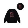 Nike Customizable  Outdoor Breathable Urban Commuting Round Neck Versatile Letter Logo Long Sleeve Sweatshirt BV2667-010(TEAM1061-3.3.42)