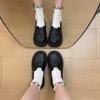 Black small leather shoes women's British style 2025 spring and autumn new work single shoes loafers soft-soled soft-soled flat-soled women's shoes