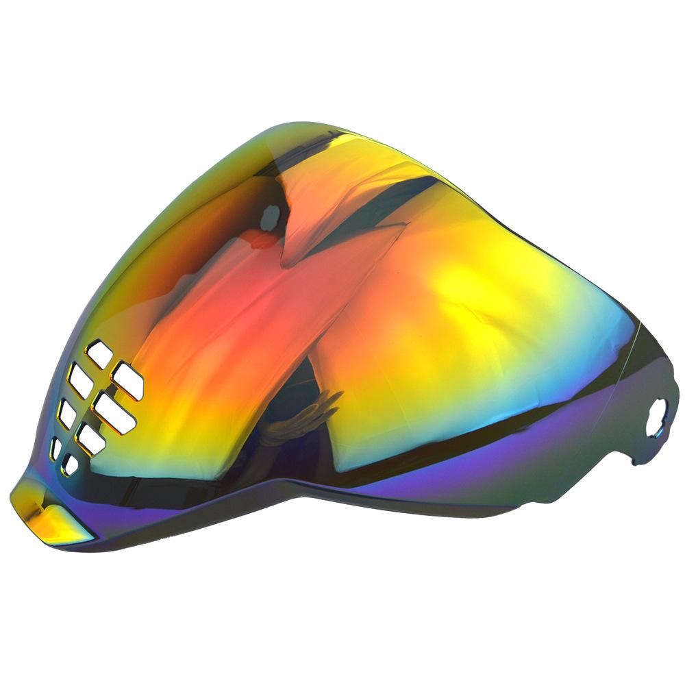 Universal Electroplated High-Definition Lens for Oni Mask Airflite Helmet - Tea Color, Day and Night Compatible