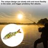 Bass Fishing Lures 3D Fisheye Simulation Hard Bait Multi Jointed Swimbaits Lifelike Slow Sinking Swimming Bass Lure Bait