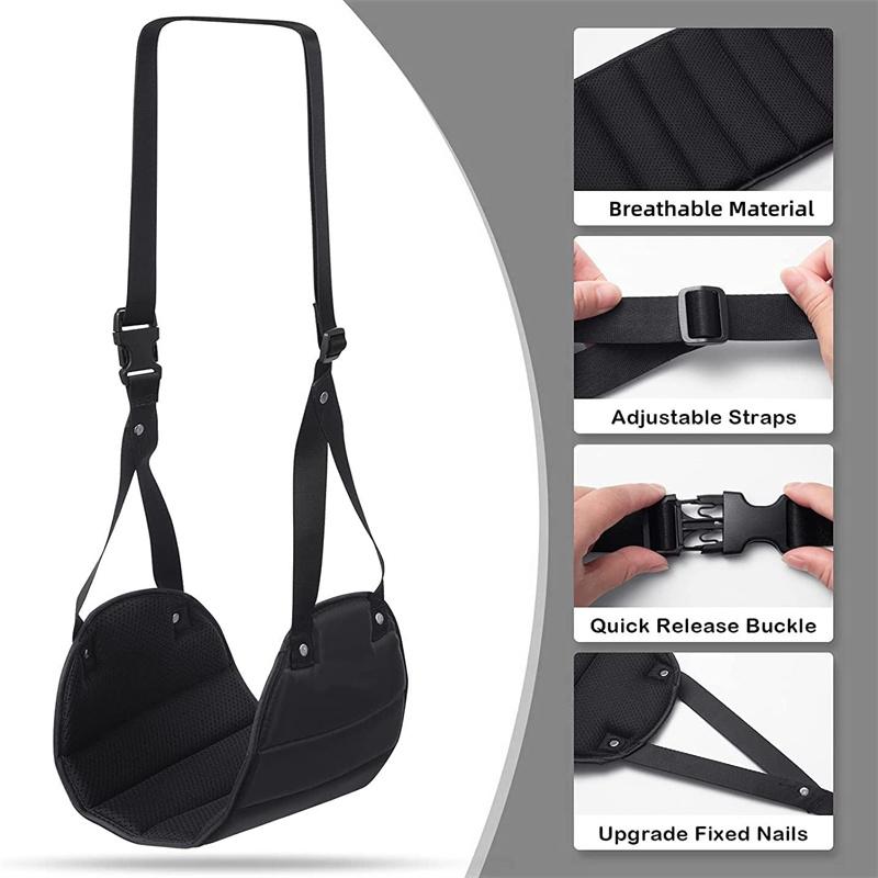 Reisehängematte, aufgehängt, verstellbar, fürs Büro, mit Fußstütze im Flugzeug, für Gartenmöbel im Hochgeschwindigkeitszug