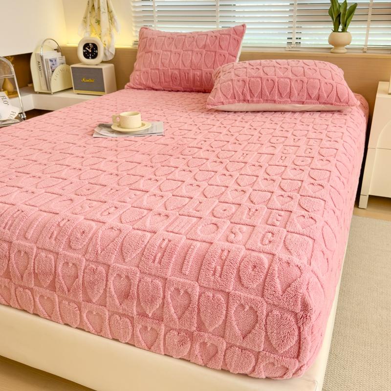 

Сохраняйте тепло, утолщенный чехол для матраса, эластичная простыня, простыня, удобный регулируемый чехол для кровати, бархатный защитный чехол для матраса 90x190x30cm