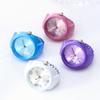 Colorful Clover Ring Watch Fashion Trend Simple Multi Color Finger Watch Men's and Women's Couple Watch