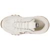 MLB Big Ball Chunky Glove New York Yankees Anti-Slip Wear-Resistant Low-Top Chunky Sneakers Unisex Ivory White Sneakers 32SHCP111-50I