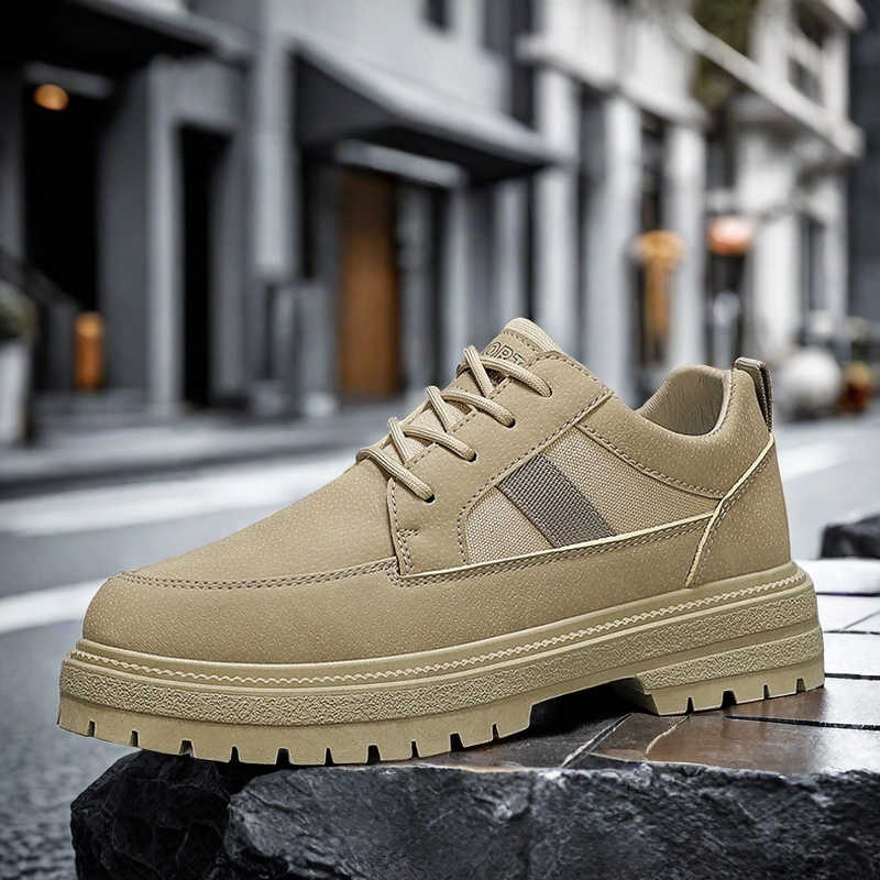 Fashion Round Toe Rubber Sole Men's Shoes 45 Size Therapeutic Famous Brand Sneakers White For Men Sports Popular First Degree Brand